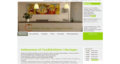 Desktop Screenshot of mariager-tand.dk